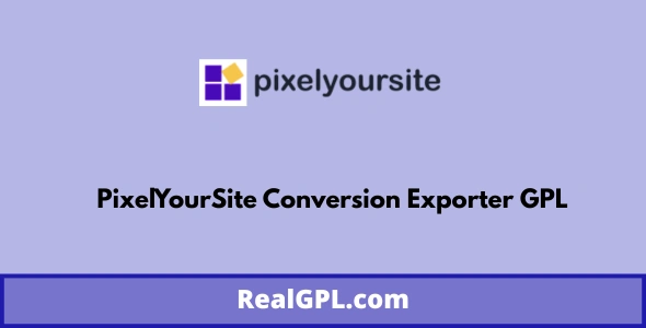 PixelYourSite Conversion Exporter GPL
