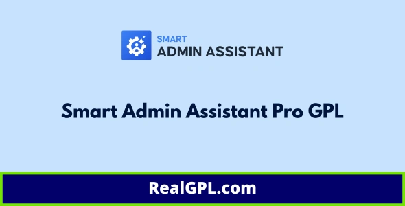Smart Admin Assistant Pro GPL