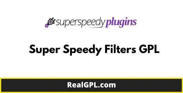 Super Speedy Filters GPL