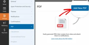 WPForms PDF Addon