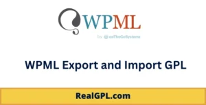 WPML Export and Import GPL