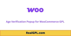 Age Verification Popup for WooCommerce GPL