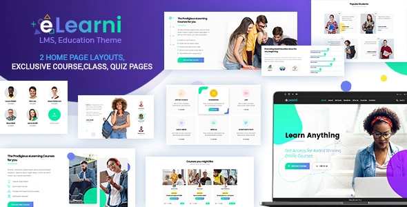 eLearni Online Learning & Education LMS GPL