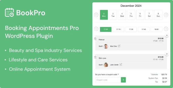 BookPro Appointment Booking GPL