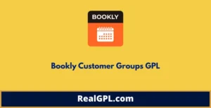 Bookly Customer Groups GPL