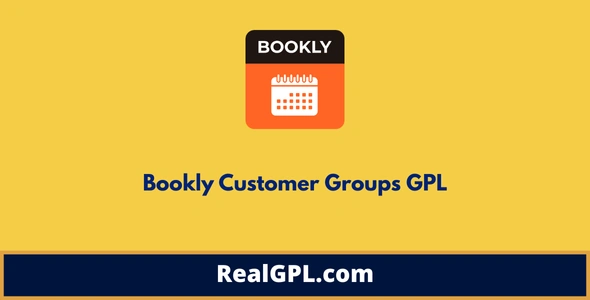 Bookly Customer Groups GPL