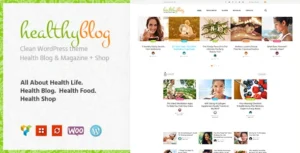Healthy Living Theme GPL