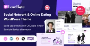 LoveDate Theme GPL