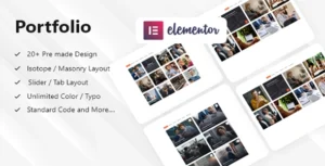 Portfolio Builder Elementor Portfolio Addon GPL