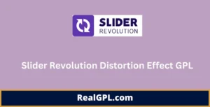 Slider Revolution Distortion Effect GPL