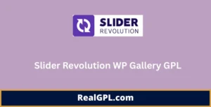 Slider Revolution WP Gallery GPL