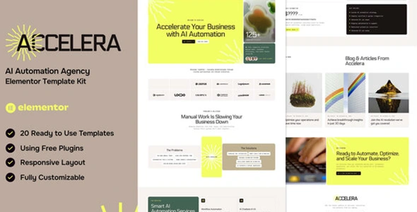 Accelera Template Kit GPL Accelera Template Kit GPL
