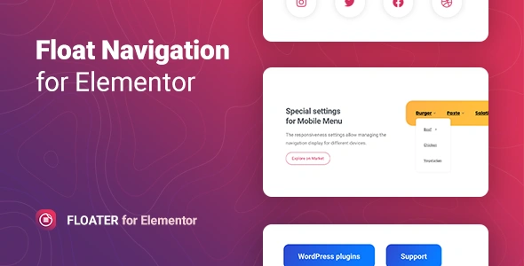 Sticky Navigation Menu for Elementor GPL
