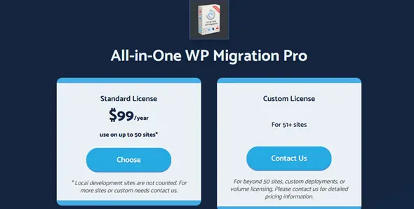All In One Wp Migration Pro License
