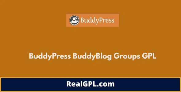 BuddyPress BuddyBlog Groups GPL