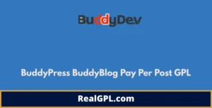 BuddyPress BuddyBlog Pay Per Post GPL