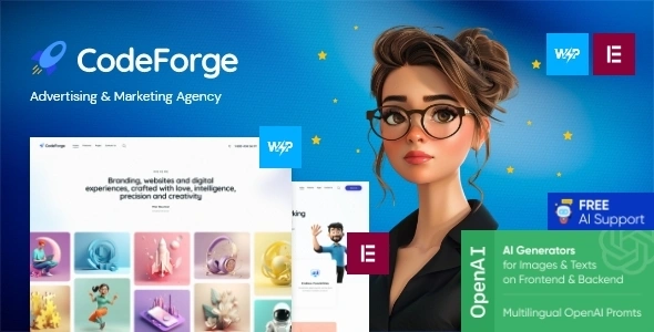 CodeForge Theme GPL