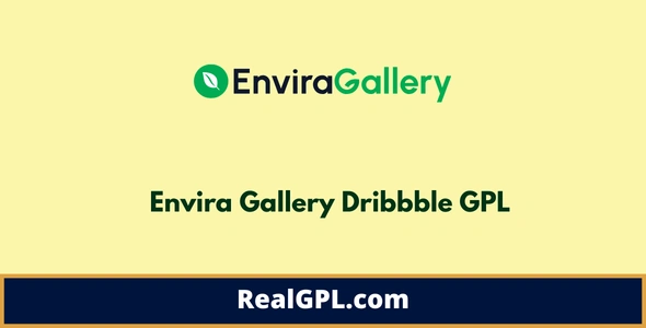 Envira Gallery Dribbble GPL