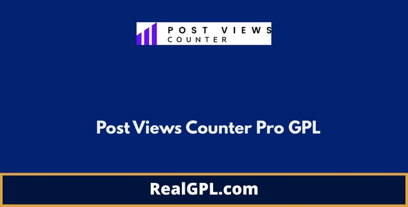 Post Views Counter Pro GPL Post Views Counter Pro GPL