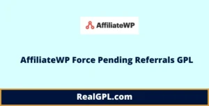 AffiliateWP Force Pending Referrals GPL