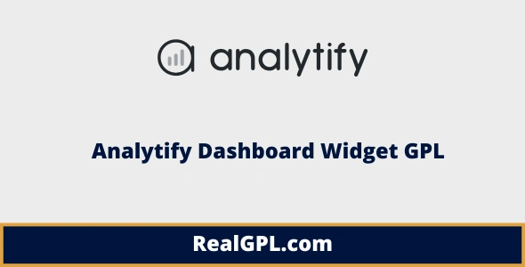 Analytify Dashboard Widget GPL