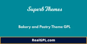 Bakery and Pastry Theme GPL