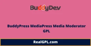 BuddyPress MediaPress Media Moderator GPL