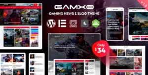 Gamxo Theme GPL