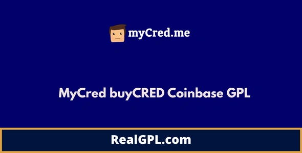 MyCred buyCRED Coinbase GPL