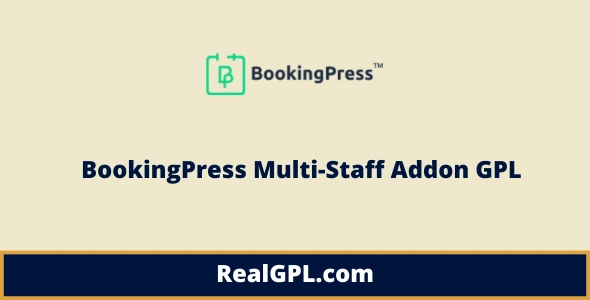 BookingPress Multi-Staff Addon GPL