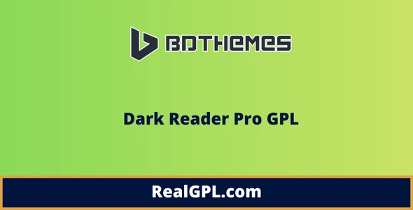 Dark Reader Pro GPL