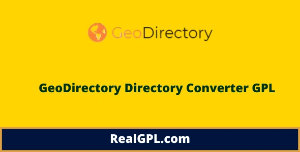 GeoDirectory Directory Converter GPL