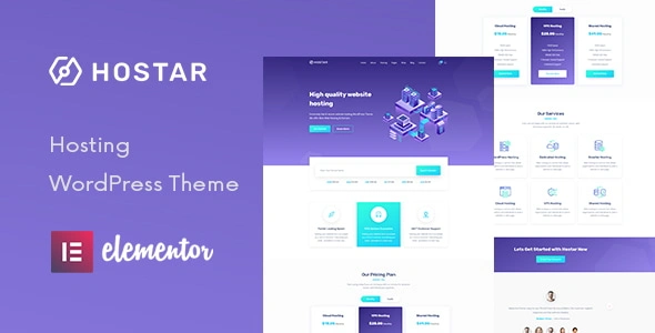 Hostar Theme GPL