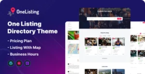 OneListing Pro Multipurpose WordPress Theme GPL