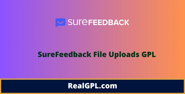 SureFeedback File Uploads GPL SureFeedback File Uploads GPL