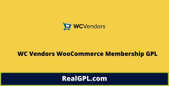 WC Vendors WooCommerce Membership GPL