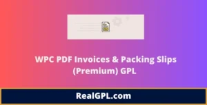WPC PDF Invoices & Packing Slips (Premium) GPL