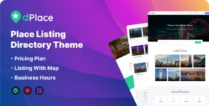 dPlace Multipurpose WordPress Theme GPL