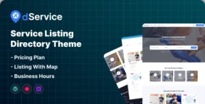 dService Multipurpose WordPress Theme GPL