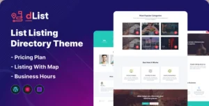 dList Multipurpose WordPress Theme GPL