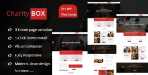 CharityBOX Theme GPL