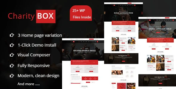 CharityBOX Theme GPL