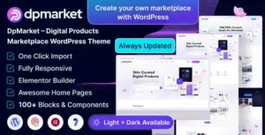 dpmarket theme gpl