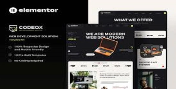 Codeox Web Development Solution Elementor Template Kit GPL Codeox Web Development Solution Elementor Template Kit GPL