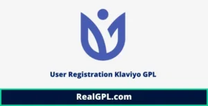 User Registration Klaviyo GPL