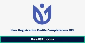 User Registration Profile Completeness GPL