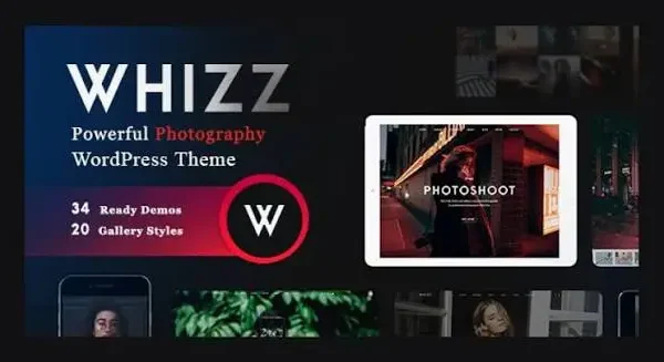 Whizz Photography WordPress GPL