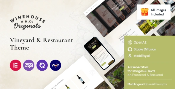 Wine House Theme GPL