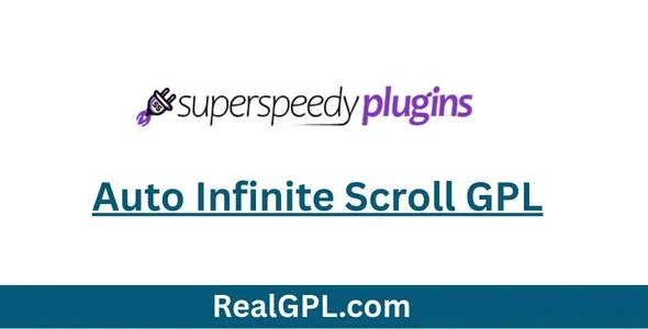 Auto Infinite Scroll GPL