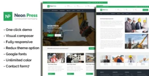 NeonPress Theme GPL